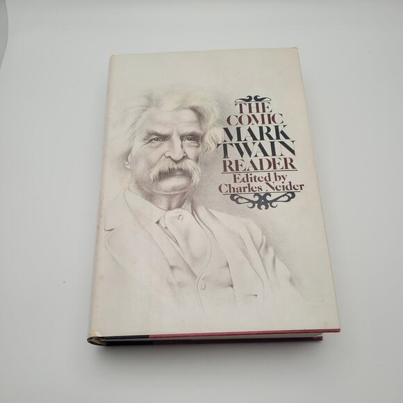 The Comic Mark Twain Reader Hardcover Book 1977 - Picture 3 of 16
